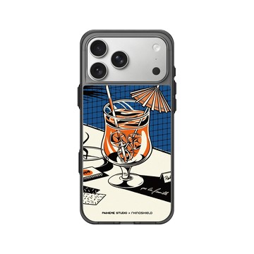 iPhone 17 Pro Max Clear (相機按鈕) 酷墨灰 - Paiheme Studio - 調酒