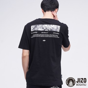 【買1送1】潮流影像短TEE(黑)- BLUE WAY 地藏小王