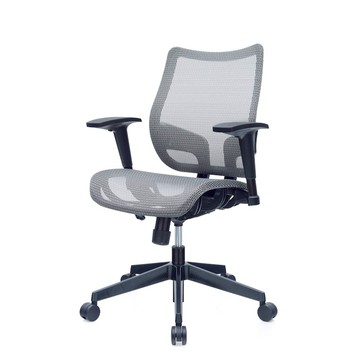 Mesh 3 Chair 恰恰人體工學網椅-無頭枕SH01(銀灰)