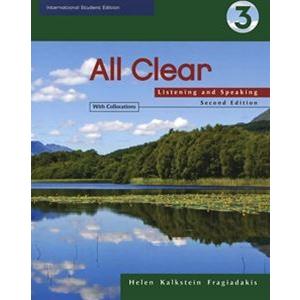 All Clear Listening and Speaking Text