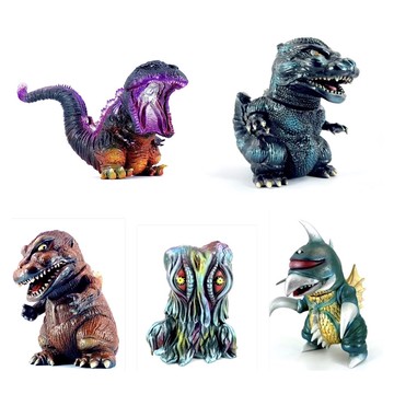 現貨 設計師 cube 哥吉拉 sickaluna工房 覺醒 真哥 初代 黑多拉 1994 蓋剛 昭和 展場限定 組販售