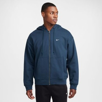 NIKE 外套 男 運動連帽外套 寬鬆版型 M NK SOLO SWSH THERMAL FZ 藍 FZ1165-478