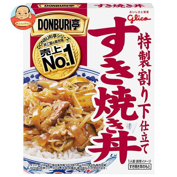 江崎グリコ DONBURI亭 すき焼き丼 170g×10個入