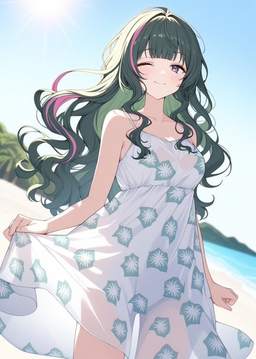 ねこのこ 2026 Summer Collection 日和貼紙 海風與洋裝