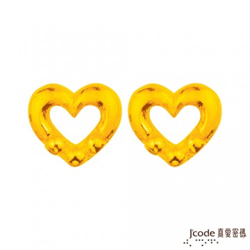 Jcode Jcode 點點愛情黃金耳環