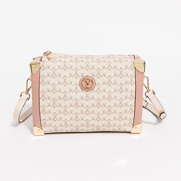 PLAYBOY - 斜側背包 MilkshakeBunny 系列-粉色(542-5106-12-7)