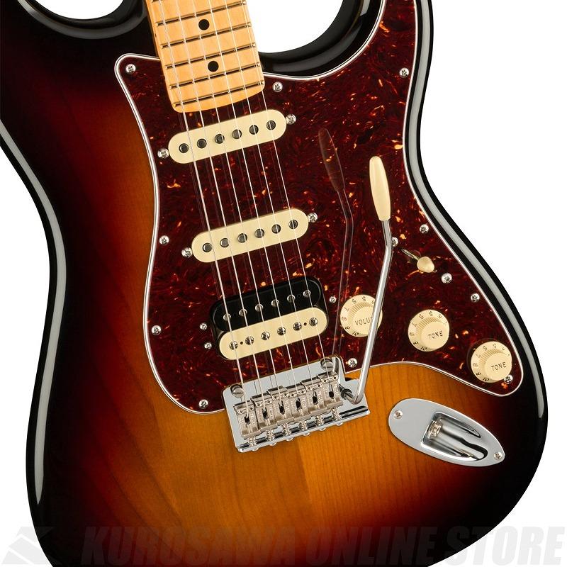 Fender American Professional II Stratocaster HSS, Maple, 3-Color Sunburst 