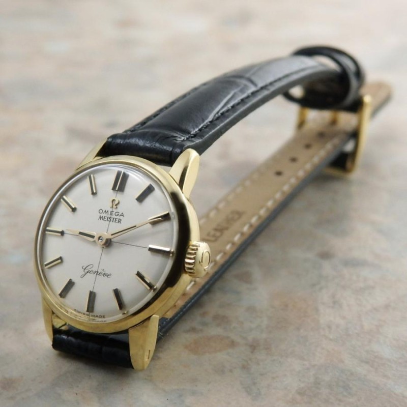オメガ 18KYG 18金イエローゴールド無垢 オリジナル ダイヤル 希少タイプ 1959年製 OMEGA レディース アンティーク 腕時計 |  LINEショッピング