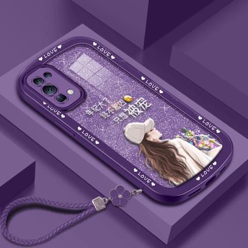 適用于OPPOReno5手機殼reno5pro保護套Reno5k硅膠reno4簡約reno3防摔個性文字新款女高級感鏡頭全包透明軟殼