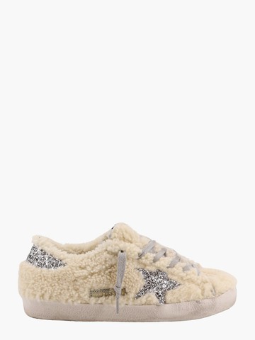 Shearling sneakers with glitter - GOLDEN GOOSE DELUXE BRAND - gender_Woman