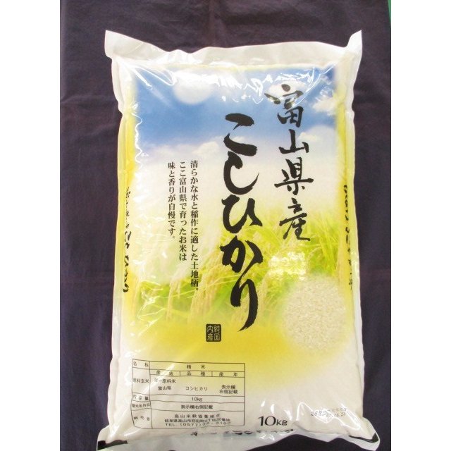 令和4年度産 富山県産コシヒカリ 10kg お米