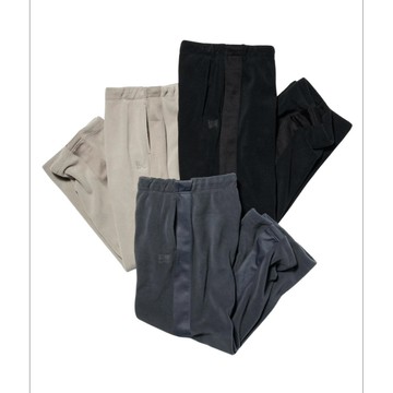 隔日到 ☆小B之都☆ Needles x Uniqlo 蝴蝶 刺繡刷毛寬褲 男女同款 三色 483979