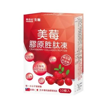 【易而安】美眉膠原胜肽晶凍-10條入