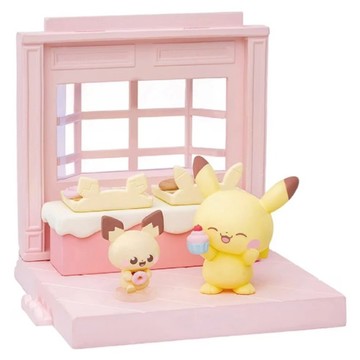 TAKARA TOMY PoKeMoN 寶可夢 Pokepeace 收藏屋盲盒 甜點店 PC94970  1個