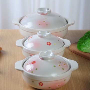 一人食小砂鍋沙鍋小號防裂單人明火兒童燃氣粗砂耐高溫迷你煲仔飯