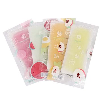 0234 水果冰涼貼 醒腦清涼貼 學生夏季降溫貼 兒童降溫貼 消暑神器
