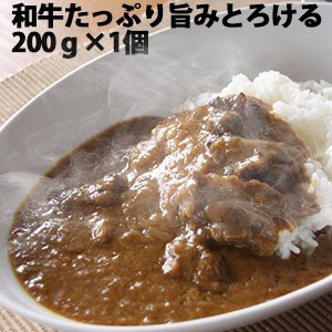 黒毛和牛専門店の牛カレー 200g