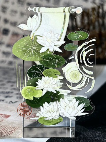 芳華頌夏 PET 紙膠帶 貝殼光 10米卷