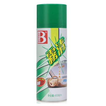 家護保｜ISO認證 保賜利B-1787霧清 450ml 玻璃防霧劑 車內驅霧功能 防霧效果 車外清潔去汙 清玻璃油膜污垢