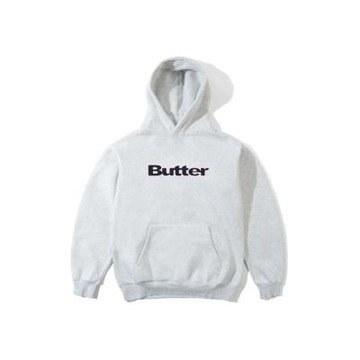 Butter Good Ripstop Logo Hood 帽T 灰色 長袖 BG252A30902 [台灣現貨]