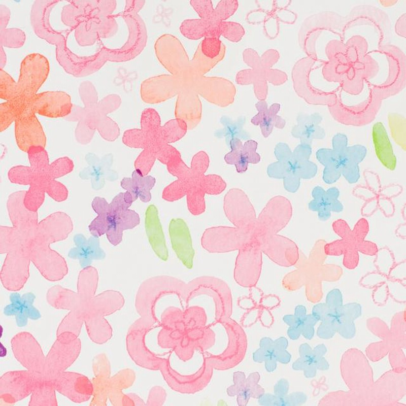 ラッピング包装紙 ウォーター 花柄 カラーフラワー 通販 Lineポイント最大get Lineショッピング