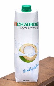 ココナッツウォーター 紙パック 大 サイズ 1000ml    タイ ジュース ココナッツジュース CHAOKOH（チャオコー） エスニック