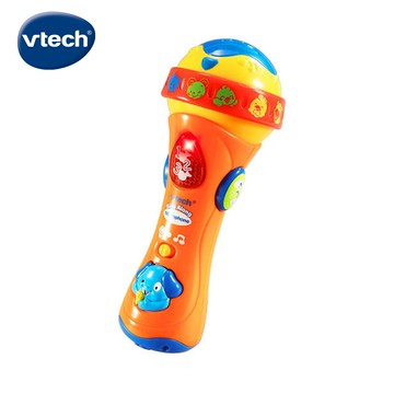 Vtech　歡唱學習麥克風-橘色_廠商直送