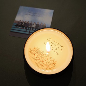 套裝 - 似顏繪客製化秘密告白訊息蠟燭 畢業 生日 情人節禮物