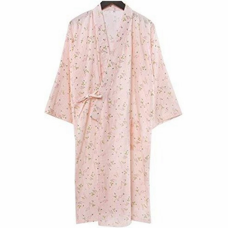 Bole Kk 甚平 パジャマ 浴衣 レディース 寝巻き パジャマ ガーゼ 入院ねまき 旅館 部屋着 寝間着 ルームウェア ゆったりおしゃれ 可愛い 通販 Lineポイント最大get Lineショッピング