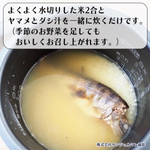 ヤマメのほぐし飯3パックセット