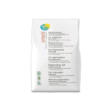 Sonett 德國律動洗碗機專用去水垢軟化鹽2kg/袋(Bosch博世/Asko賽寧/Miele美瑞/Electrolux伊萊克斯皆適用)