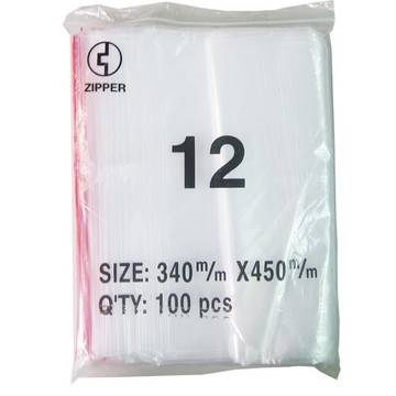 【史代新文具】STAT 12號 #12 由任袋/夾鏈袋/密封袋 34×45cm (100入/包)