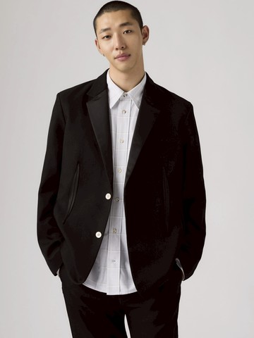 Levi’s® X Kiko Kostadinov 雙扣西式外套 / 西裝外套 / 黑色 人氣新品