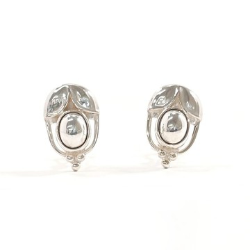 【日本直送 二手美品】Georg Jensen 喬治傑生 耳環 耳夾 2003 傳承系列 銀 925