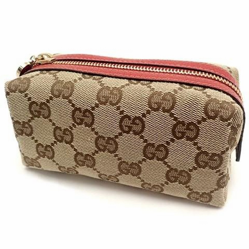GUCCI グッチ GGキャンバス ミニショルダーバッグ ベージュ