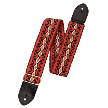 HipStrap 吉他背帶 Handwoven系列 純手工編織 有機棉 印度紅【黃石樂器】