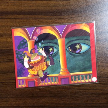 小丑蛙 // 國王的舞會系列 明信片