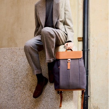 【預購】PORCINI BACKPACK城市雙肩包 16L 暮棕