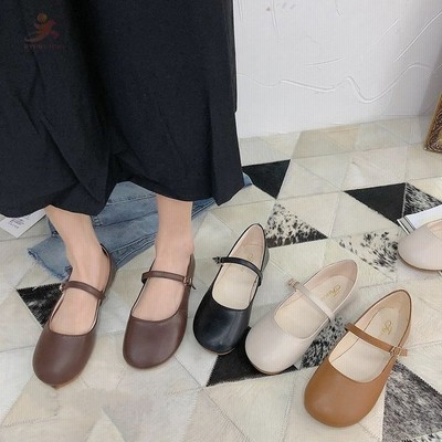 フラットパンプス レディース 靴 カンフーシューズ ストラップ 痛くない バレエシューズ 通販 Lineポイント最大get Lineショッピング