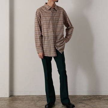 International Gallery BEAMS / 男裝 標準領 條紋 襯衫
