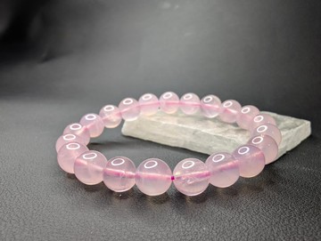 【訂製品】 馬粉晶  粉晶 手串 天然水晶