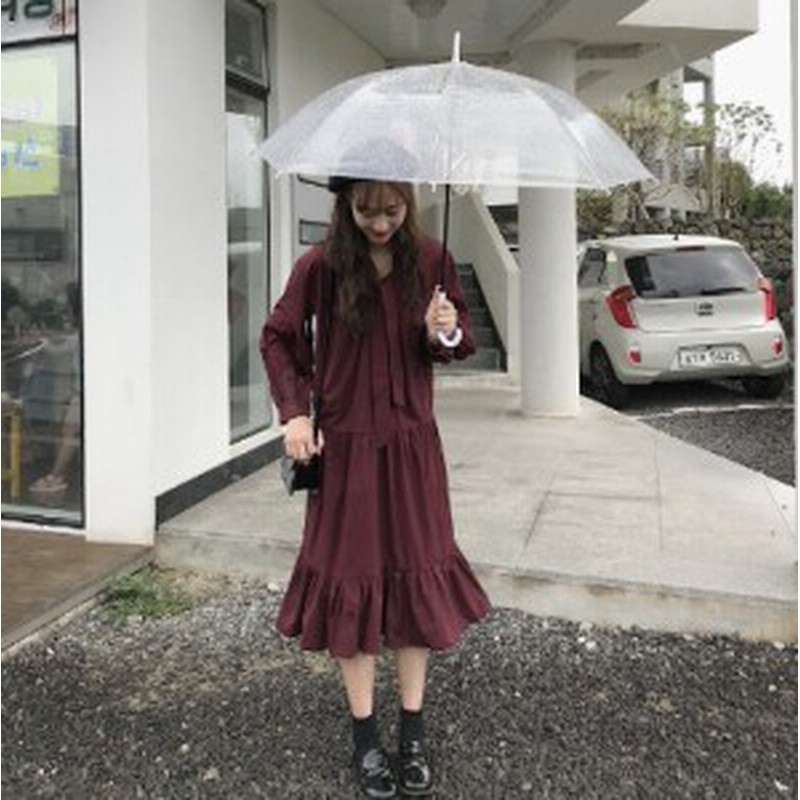 マキシワンピース 着痩せ 長袖 可愛い 10代代 通勤 春秋 入園式 柔らかい カジュアル 通勤 二次会 おしゃれ 通販 Lineポイント最大1 0 Get Lineショッピング