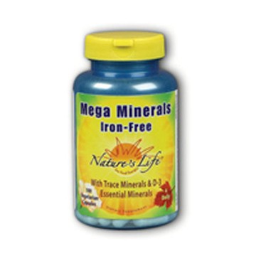 Mega Minerals Iron Free 100 vcaps by Natures Life