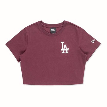 NEW ERA 女 短袖上衣 COLOR ERA FW25 洛杉磯道奇 暗紅 NE14701144