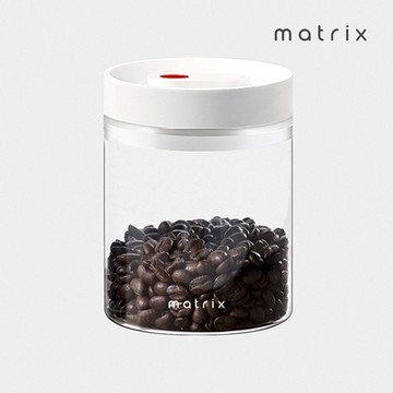 【Matrix】保鮮玻璃密封罐 800ml/咖啡豆罐/五穀雜糧/密封盒/保鮮盒/真空罐/儲物罐/分裝/收納/防潮/防霉/乾燥