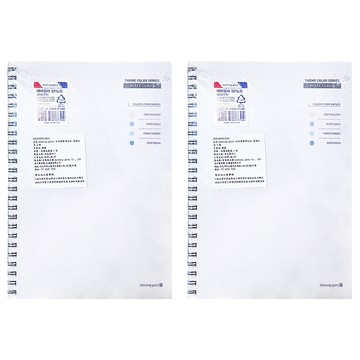 morning glory 4000 粉彩彈簧筆記本 20K  顏色隨機  2本