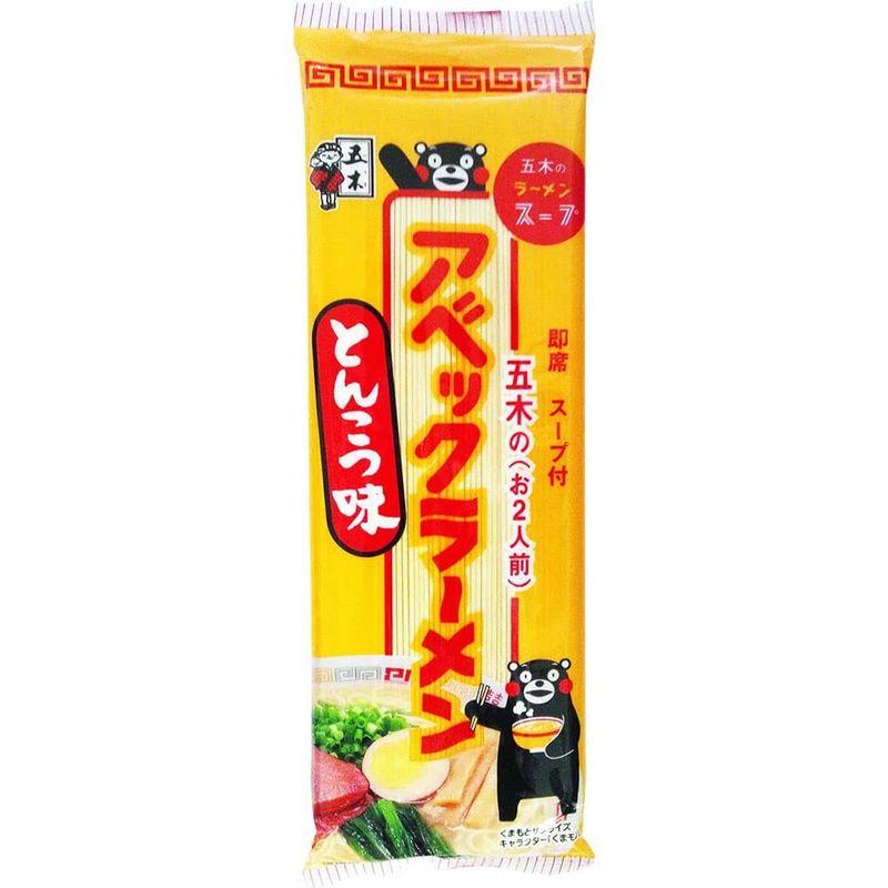 五木 アベックラーメンとんこつ味 180g×10個