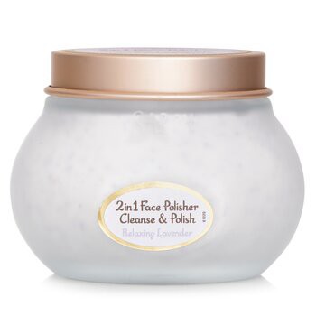 Sabon Sabon 療癒薰衣草清新瑩亮2合1 面部磨砂潔面霜 200ml-去角質和煥膚