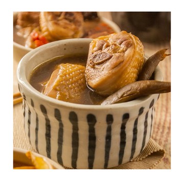 【元榆牧場】天然回甘剝皮辣椒雞湯(土雞)-小包裝六入組/550g