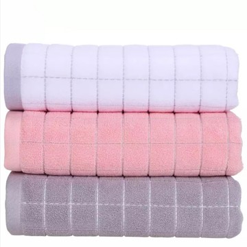 精品潔麗雅純棉浴巾條紋柔然吸水成人男女情侶洗澡加大加厚毛巾